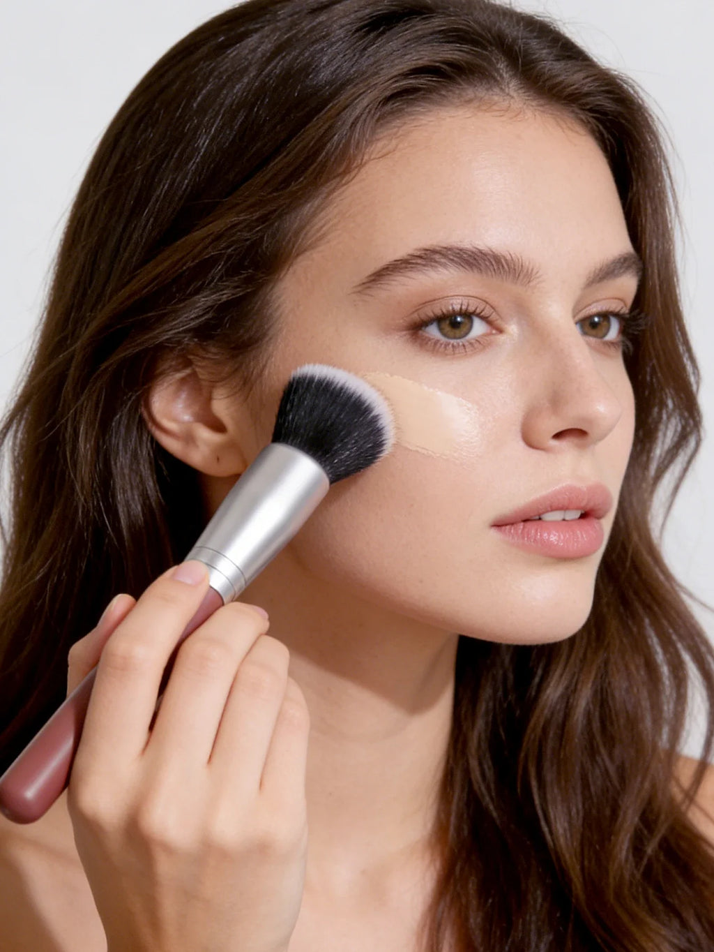 Nixie Professional Makeup Brush – Foundation, Powder & Blush