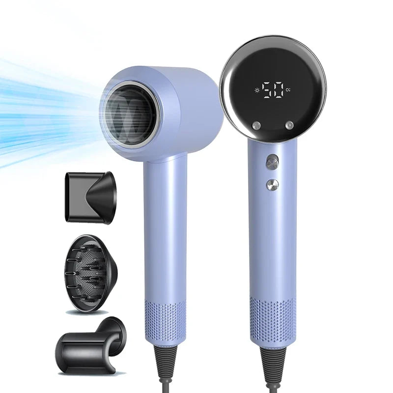 Professional Negative Ion High-Speed Hair Dryer | Smart LED