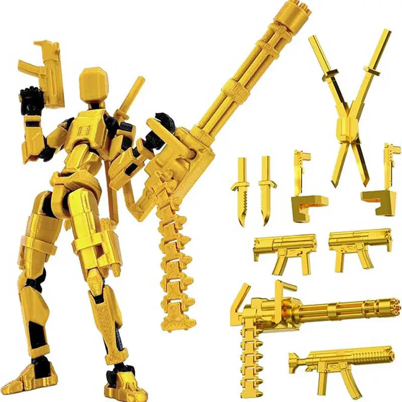 T13 Titan 13 Robot Action Figure – 3D Printed Collectible