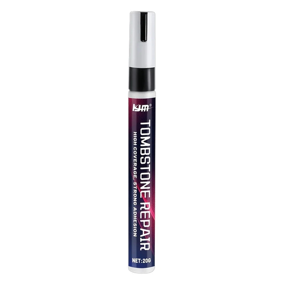 Black Tombstone Restoration Pen – Fade-Resistant Color Replenishment