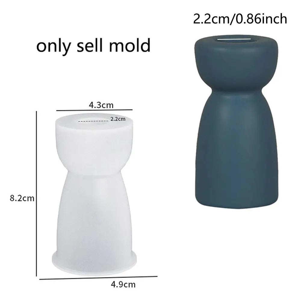 Silicone Candle Mold – Cake Slice, Rainbow Arch & U-Shape