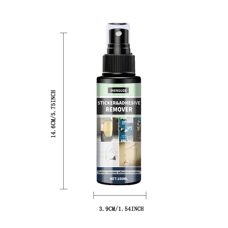 IHENGUDE Adhesive Remover Spray – Sticker & Glue Residue