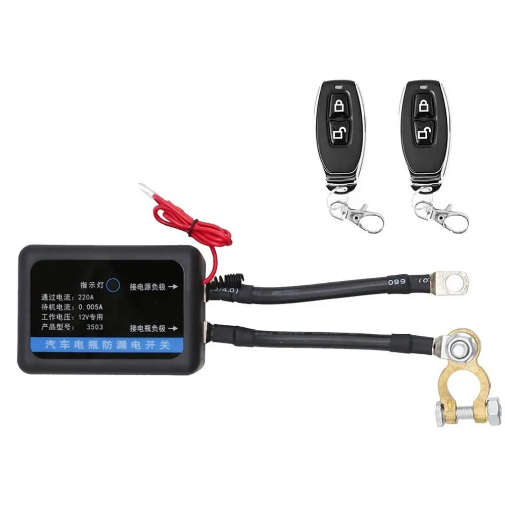 Wireless Remote Battery Disconnect Switch – 12V Car Truck SUV