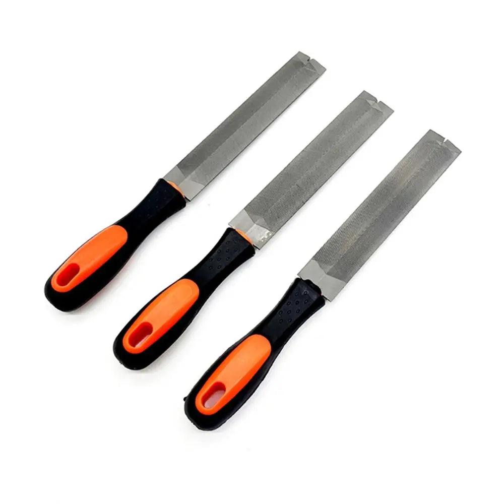 Rhombic Pruning Saw File T12 Steel Wood Rasp with TPR Handle