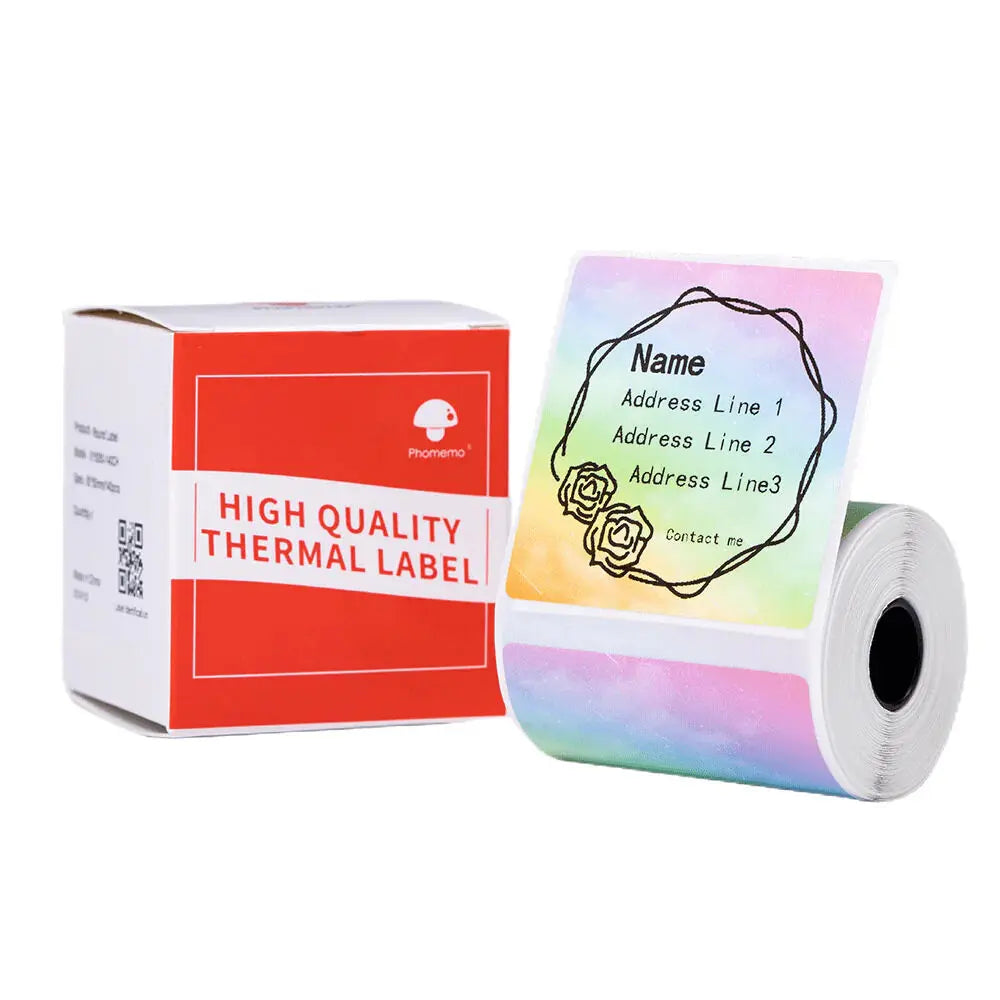 Phomemo M110/M200 Self-Adhesive Thermal Label Paper Stickers