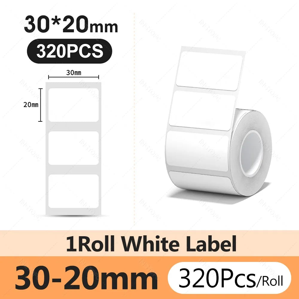 Niimbot Thermal Label Paper B1 B21 B3S – Waterproof Self-Adhesive