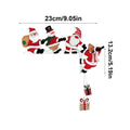 Wooden Christmas Door Frame Decoration – Santa Snowman Elk
