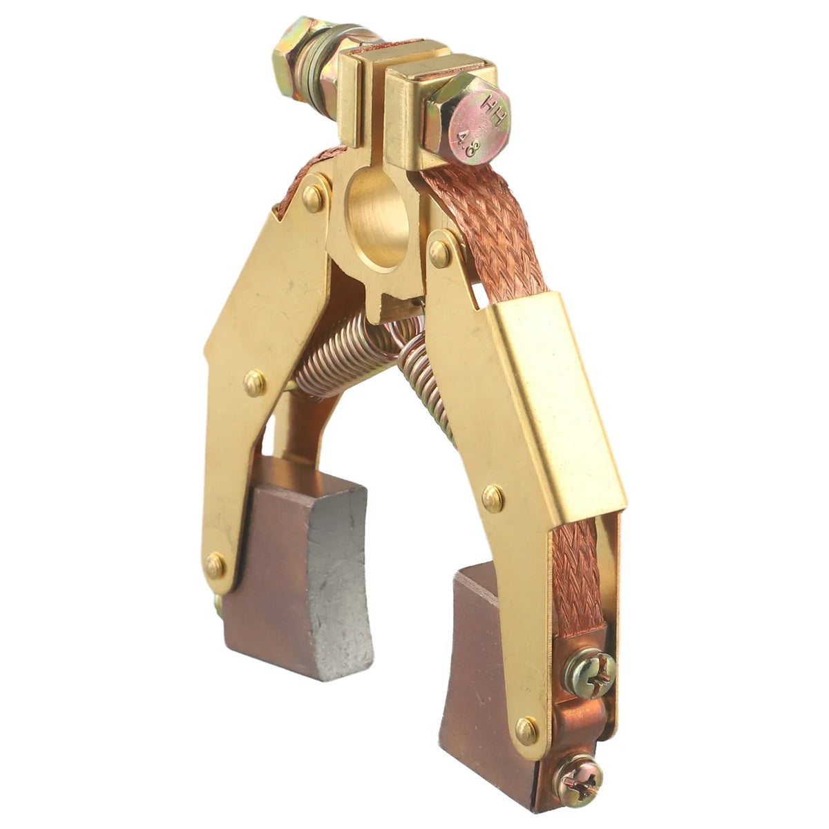 Copper V-Shape Carbon Brush Holder for DC Motors & Stranders