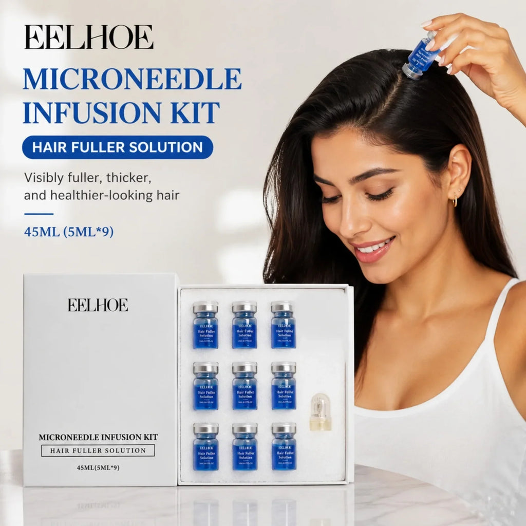 Copper Peptide Microneedle Hair Serum Kit – Scalp Care