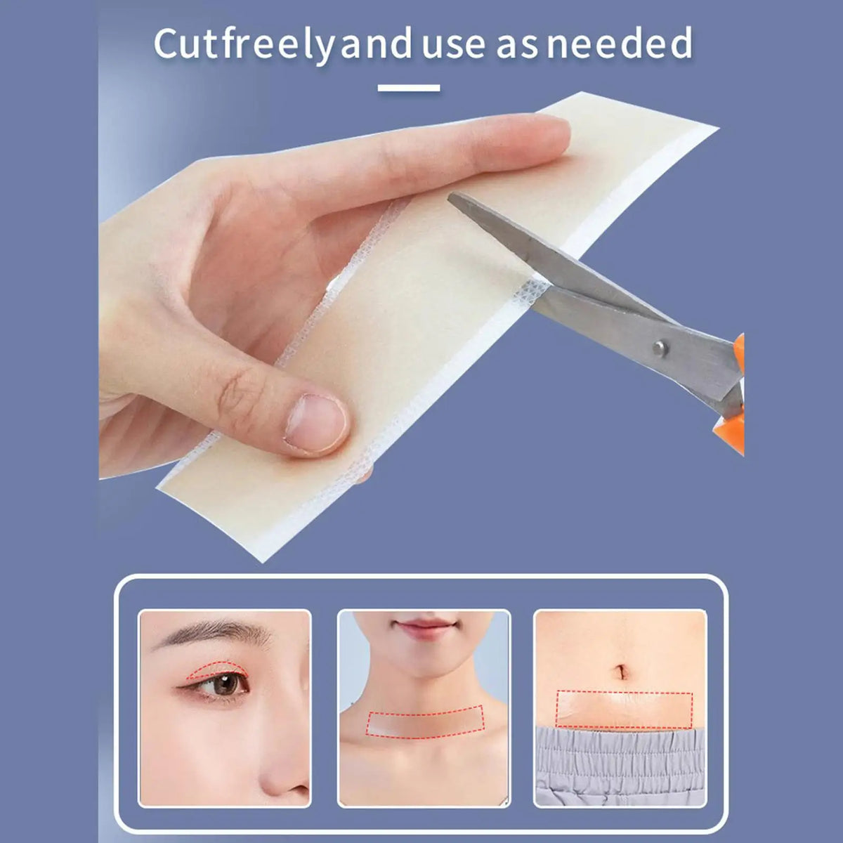 Waterproof Silicone Scar Sheets – Medical Grade Hypoallergenic Tape