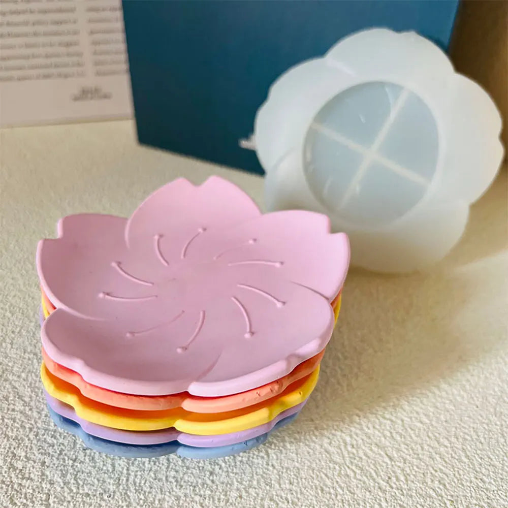 Wave Silicone Mold – Candle Holder, Trinket Tray & Incense Dish
