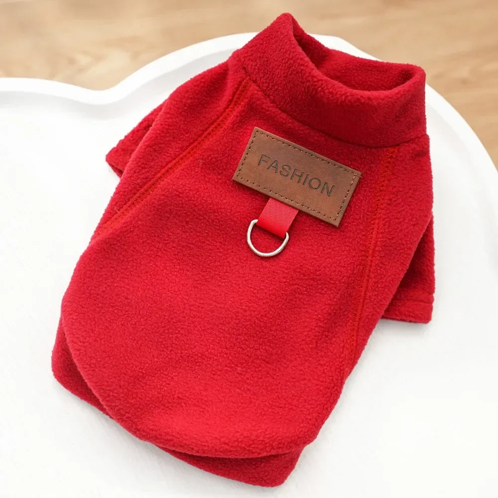Winter Dog Hoodie – Soft Warm Sweatshirt for Small Dogs & Cats