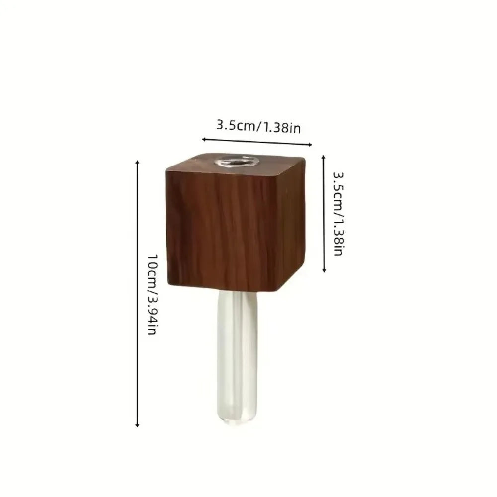 Wooden Refrigerator Vase – French Country Flower Holder