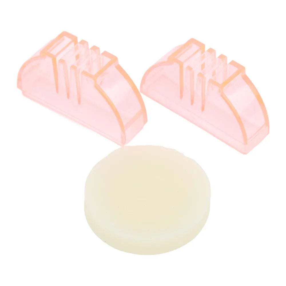 Natural Beeswax Thread Conditioner with Pink Storage Box