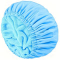 3-in-1 Waterproof Shower Cap – Absorbent Dry Hair Bath Cap