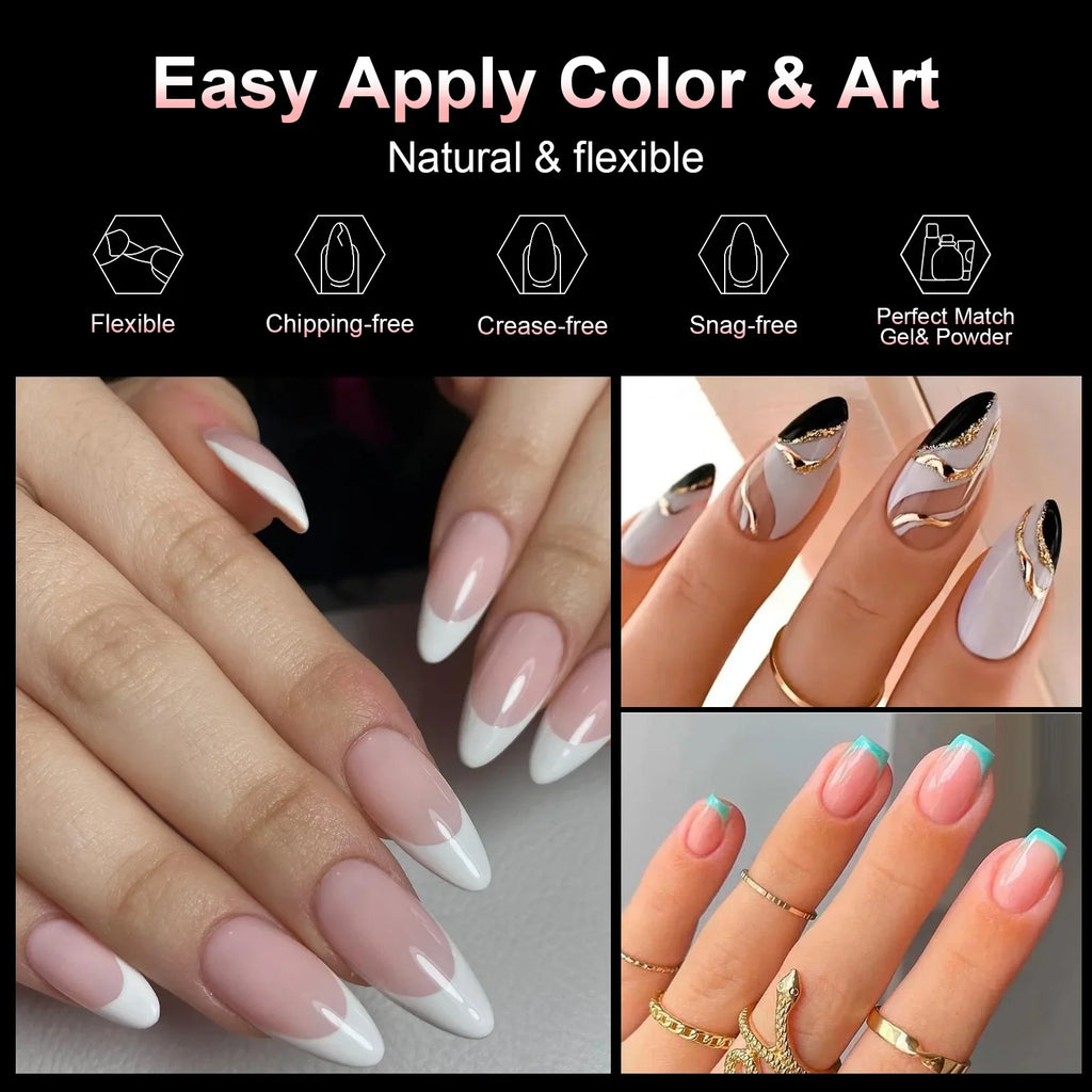 100Pcs Matte Press On Nails Half & Full Cover Acrylic Tips