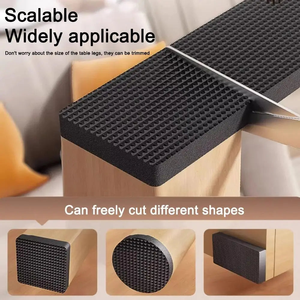 Self-Adhesive EVA Furniture Leg Pads – Anti-Slip Floor Protectors