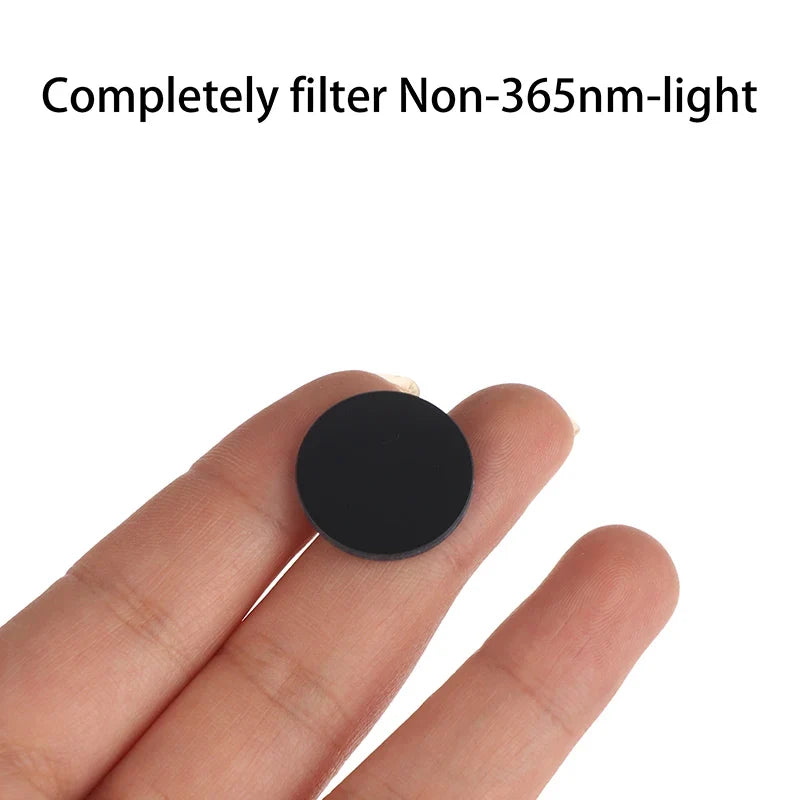 ZWB2 UV Filter for Convoy S2+ S2 Torch – 20.5mm 365nm