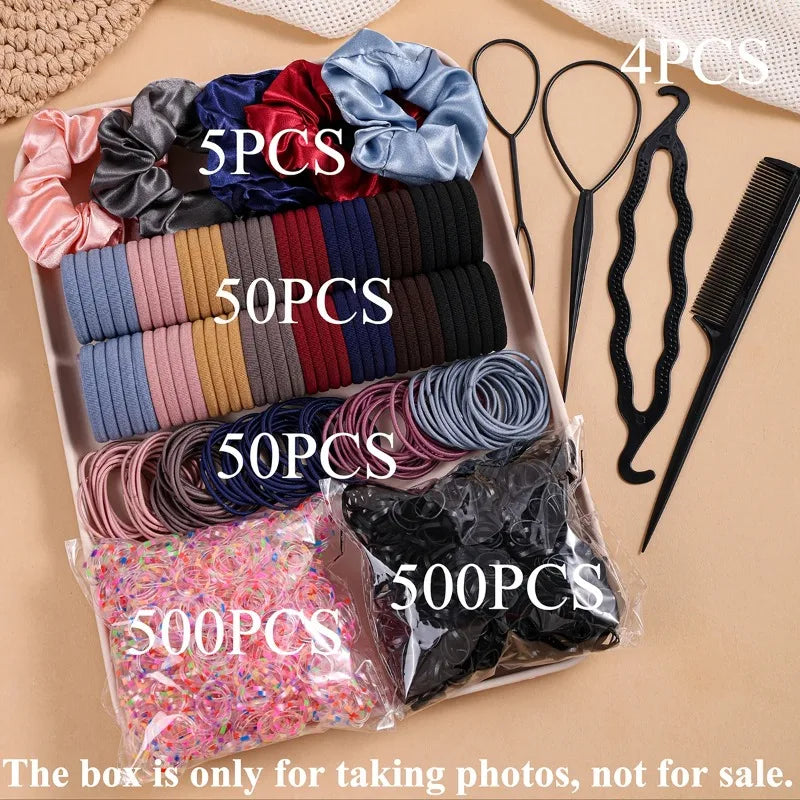 1109-Pc Women's Hair Accessories – Scrunchies, Bands & Headbands