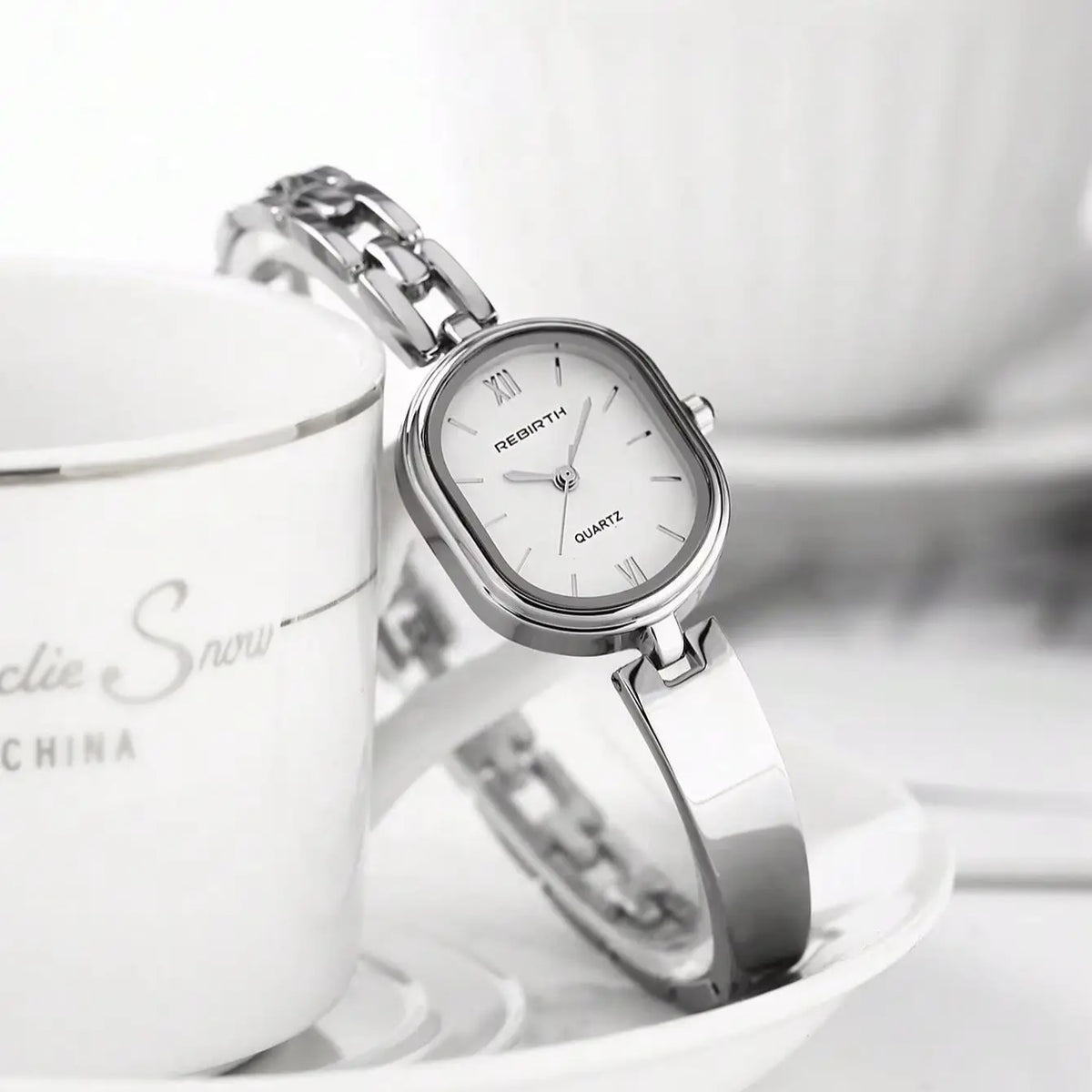 REBIRTH Women's Minimalist Quartz Watch – Casual Daily Wear