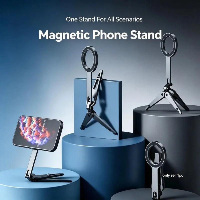 Magnetic Phone Tripod 3-Mode Foldable 360° Selfie Stick
