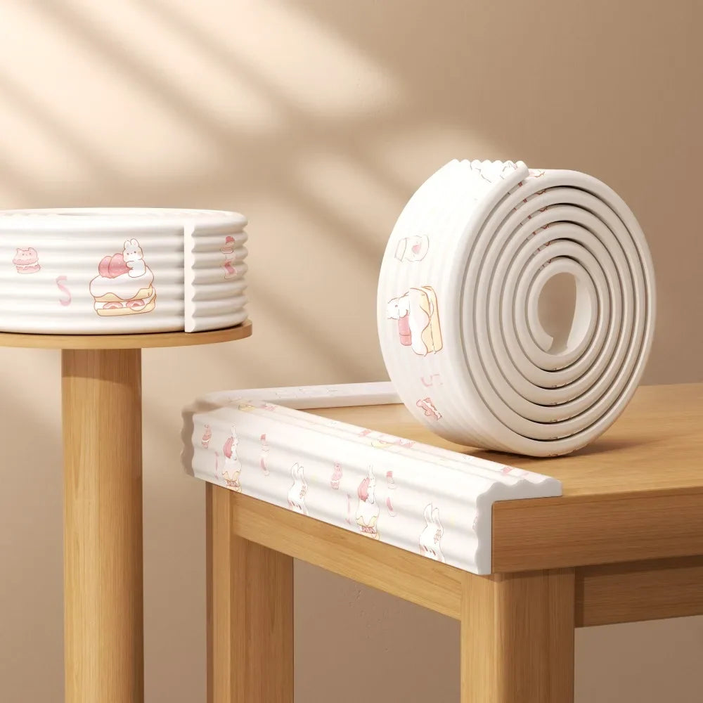 2m Baby Safety Edge Guard Strip – Cartoon NBR Cushion Protector