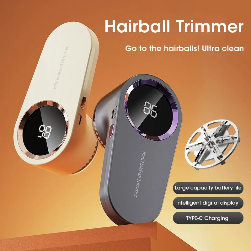 USB Rechargeable LED Fabric Shaver & Lint Remover for Sweaters