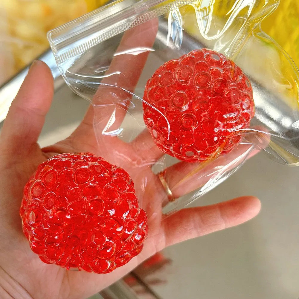 Super Soft Squishy Sensory Fidget Ball – Memory Gel Ice Bead Toy