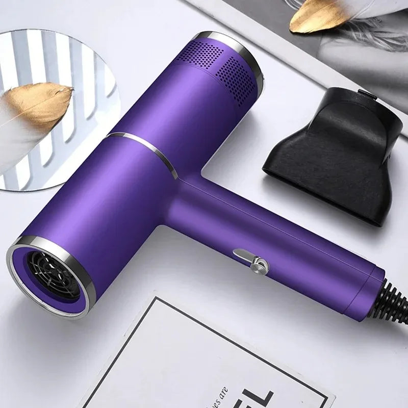Professional Negative Ionic Hair Dryer – 800W High-Speed Blower