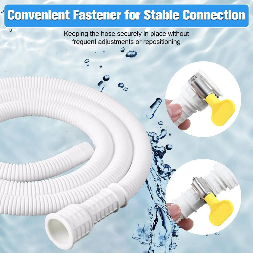 Universal AC Drain Hose 16mm Leakproof with Connecting Clip