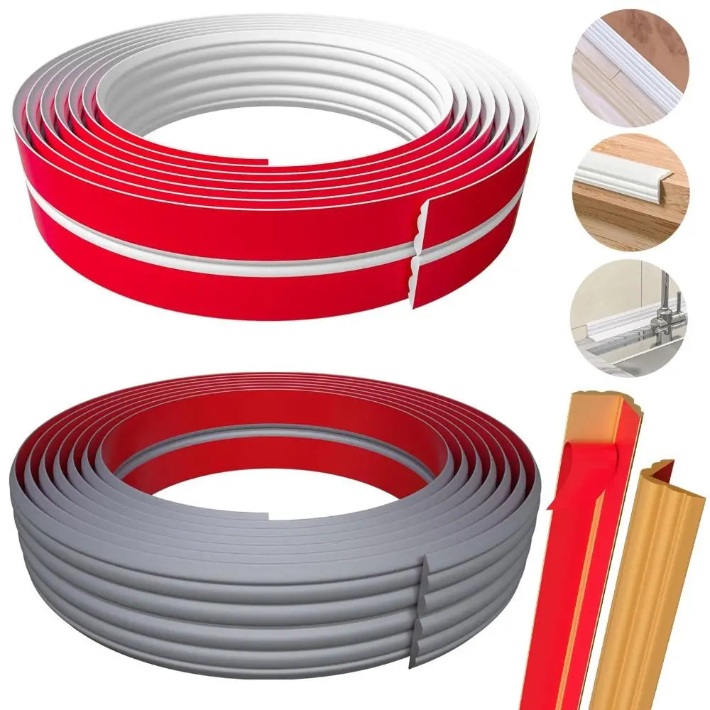 Self-Adhesive Wall Corner Protector – 1m Flexible Trim Strip