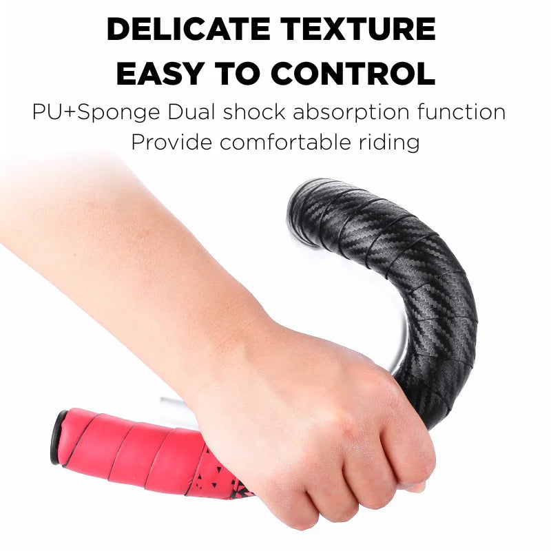 BUCKLOS Bike Handlebar Tape – Anti-Slip PU Sponge Wrap