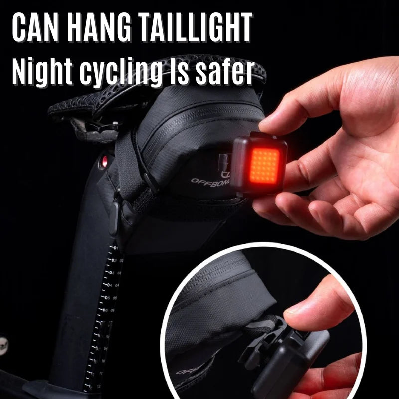 Mini Bicycle Saddle Bag MTB Road Bike Tail Bag | Reflective