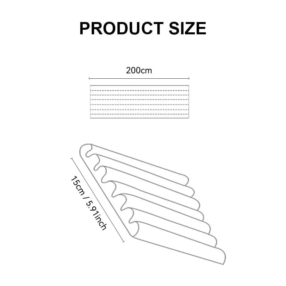 2m Self-Adhesive Desk Edge Guard Strip – Soft Corner Protector