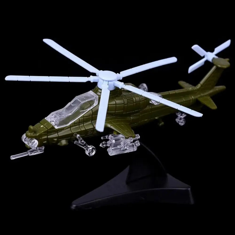 4D 1:160 Scale Fighter Jet & Helicopter Assembly Model Kit