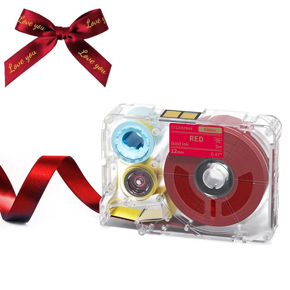 Phomemo A30 P15 Satin Fabric Ribbon Cartridges 12mm DIY Crafts