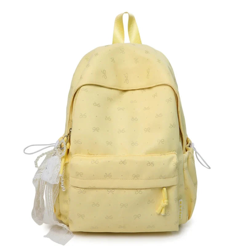 Korean Style Casual Backpack – Large Capacity Lightweight School Bag