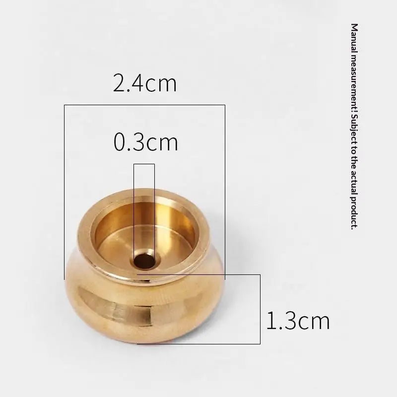 Copper Brass Incense Holder Censer Ash Catcher Home Decor