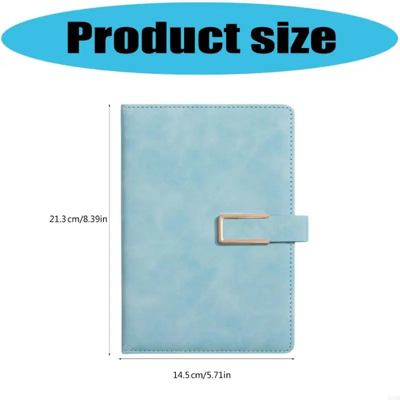 PU Leather 32K Notebook Buckle Closure – 100 Sheets Journal