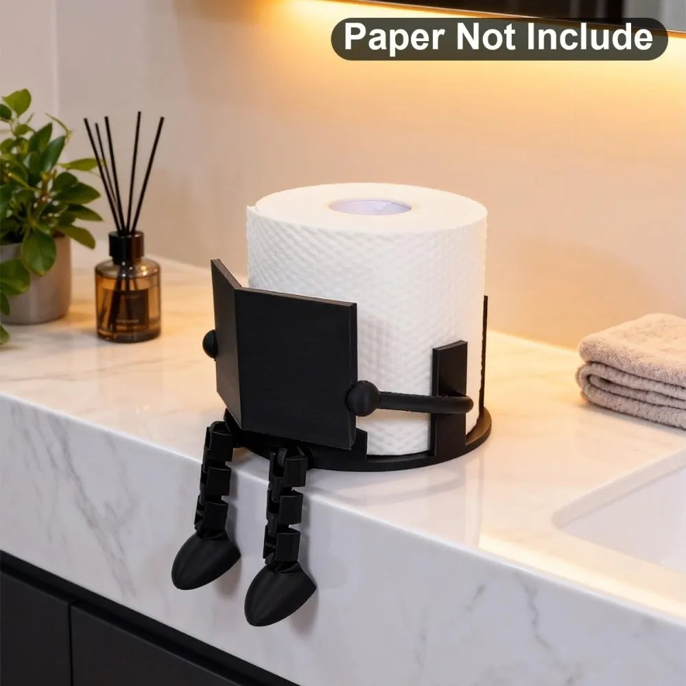 3D Printed Toilet Paper Holder – Freestanding Bathroom Stand