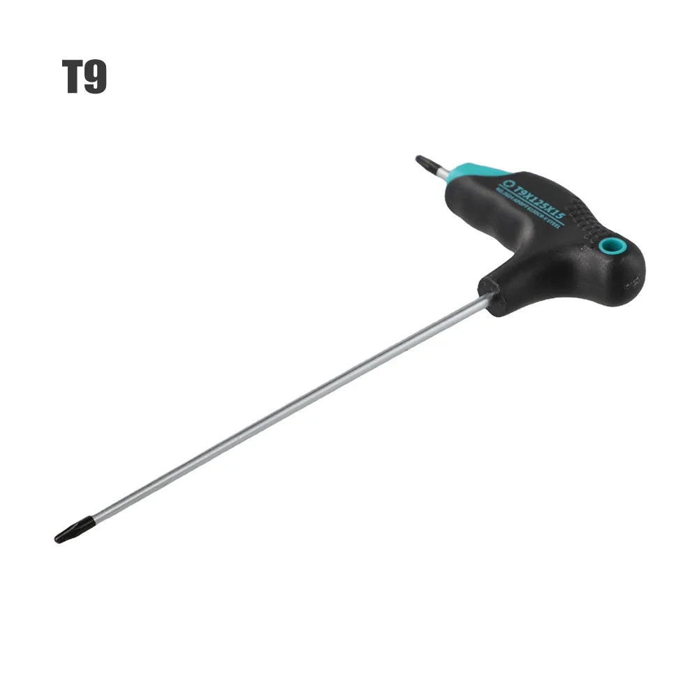 DAZZLEEX T-Handle Torx Screwdriver Double-End Key Set T6–T30