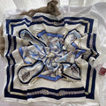Vintage Print Square Scarf – Necktie, Hairband & Neck Wrap