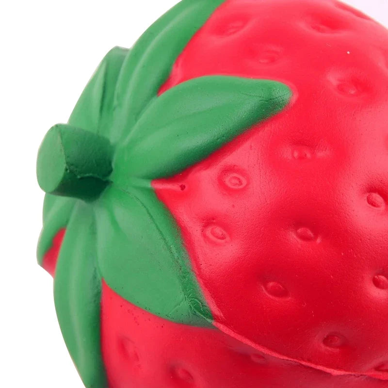 Super Jumbo Strawberry Squishy Slow Rising Squeeze Toy | Non-Toxic