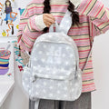 Nixie Canvas Small Backpack – Casual School Bag for Women