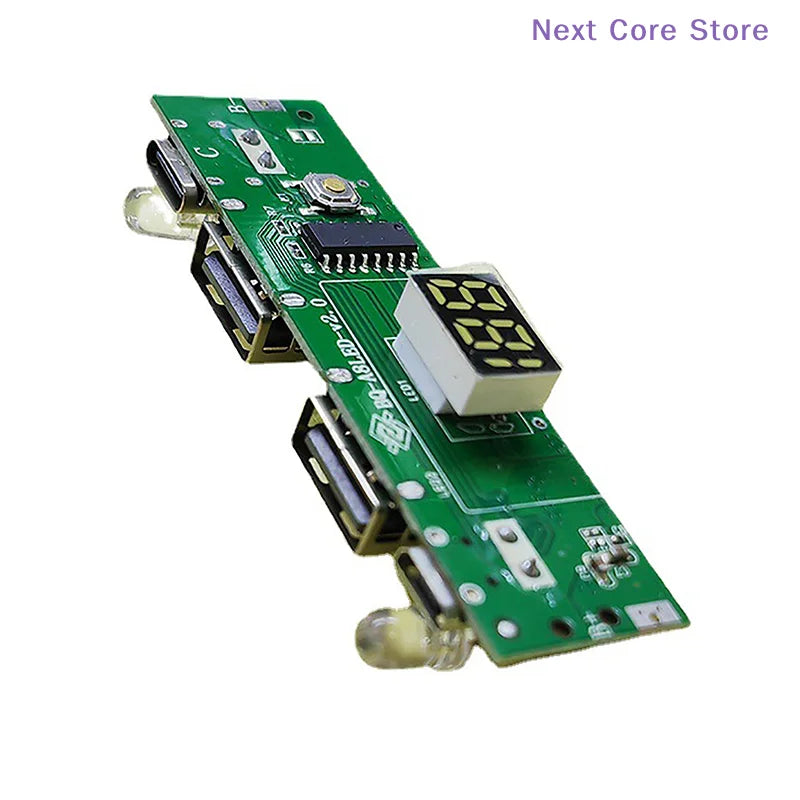 A8188 5V 2A Digital Display Power Bank Circuit Module Type-C USB
