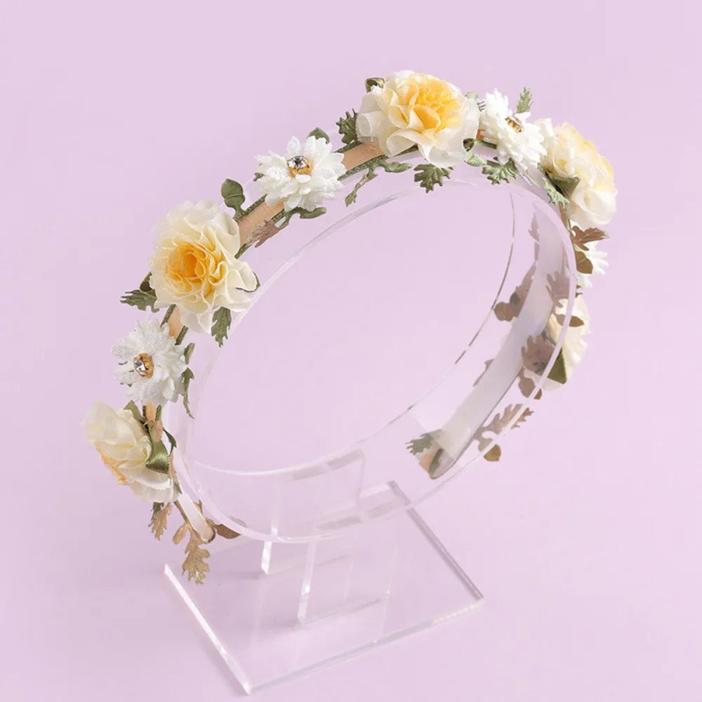 3D Floral Baby Headband – Non-Slip Toddler Hair Hoop
