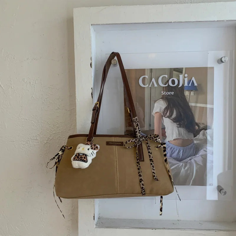Nixie Retro Underarm Bag – Women's Maillard Shoulder Tote