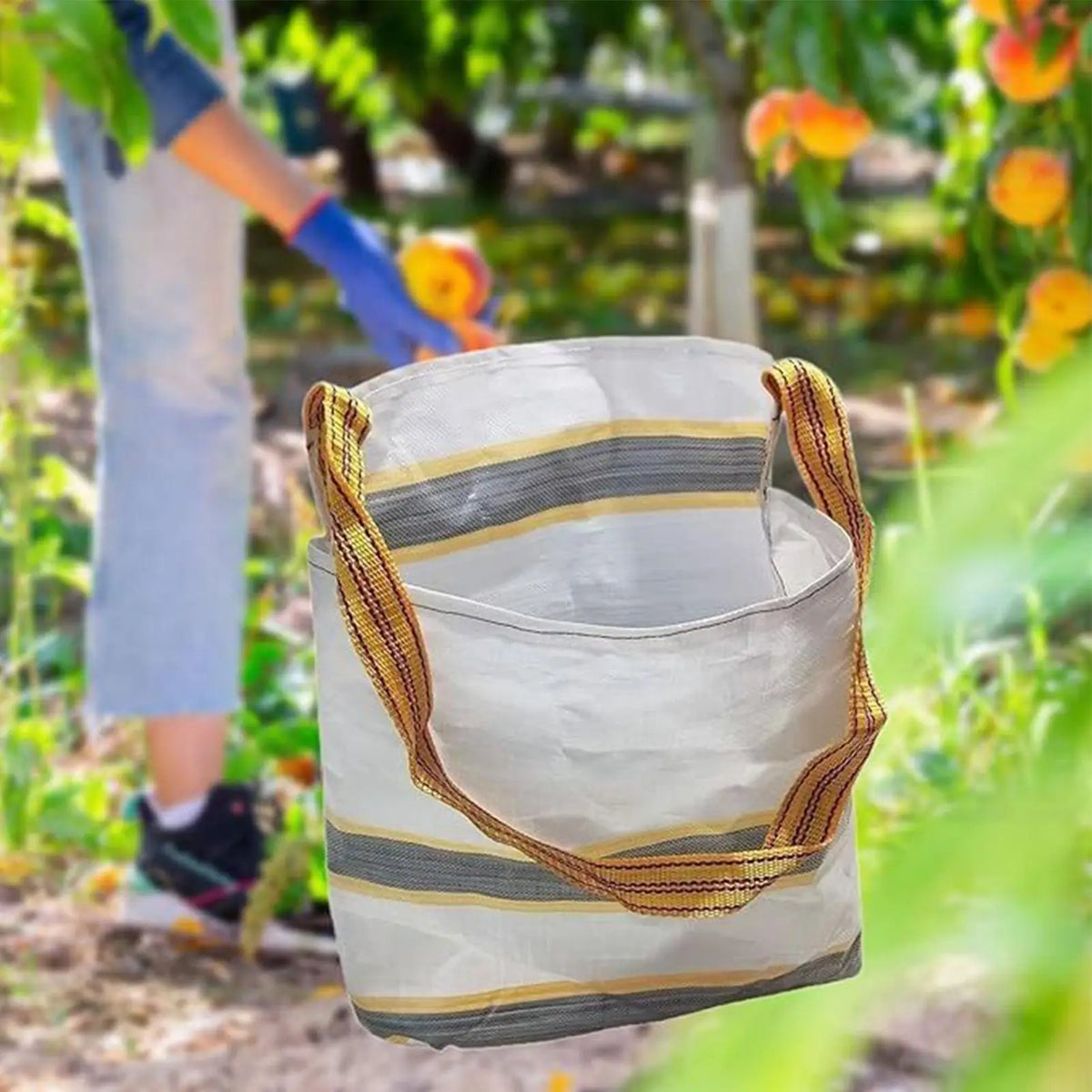 Waterproof Fruit Picking Bag – Portable Crossbody Harvest Apron