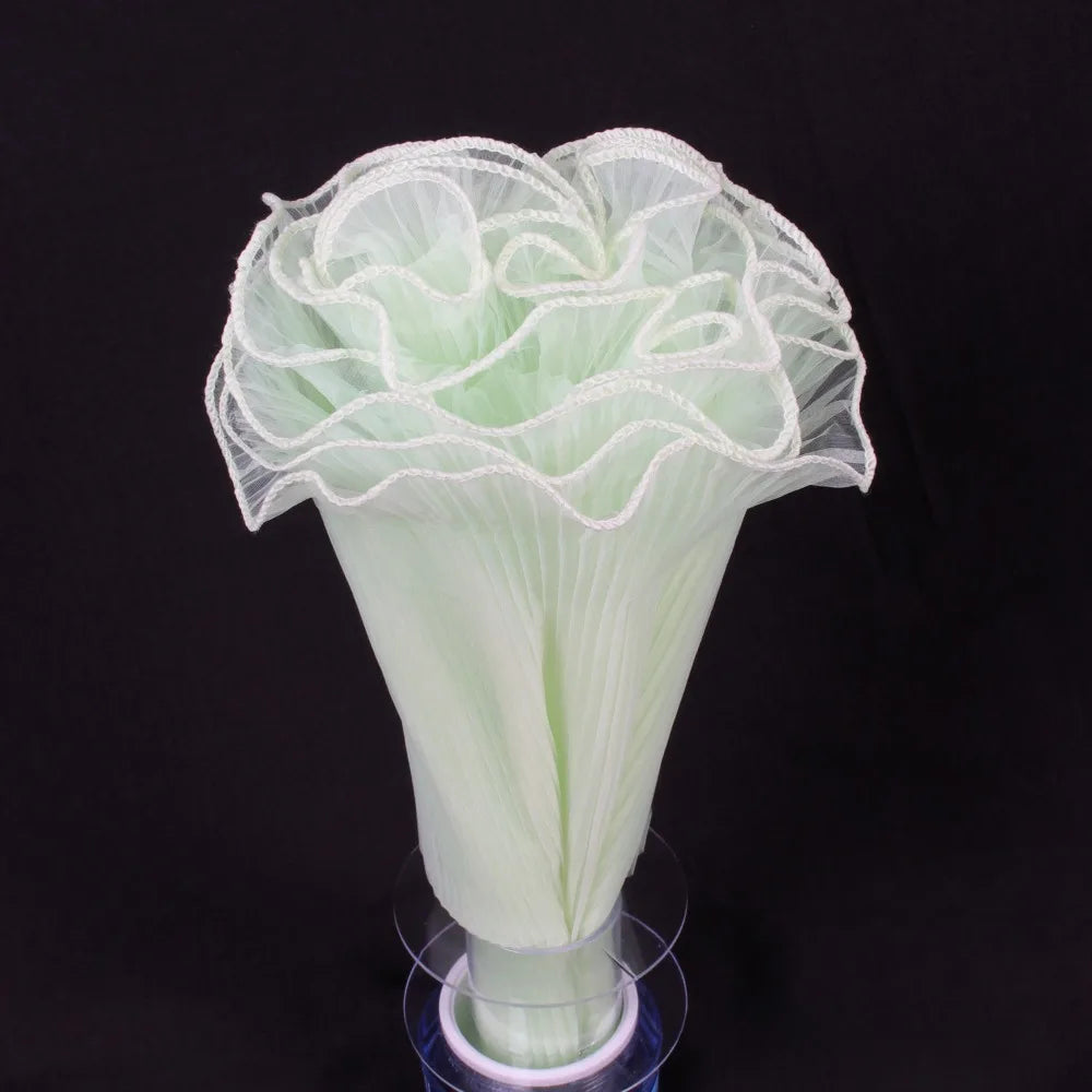 Pearl Wave Mesh Flower Bouquet Wrapping Yarn 28cm x 4 Yards