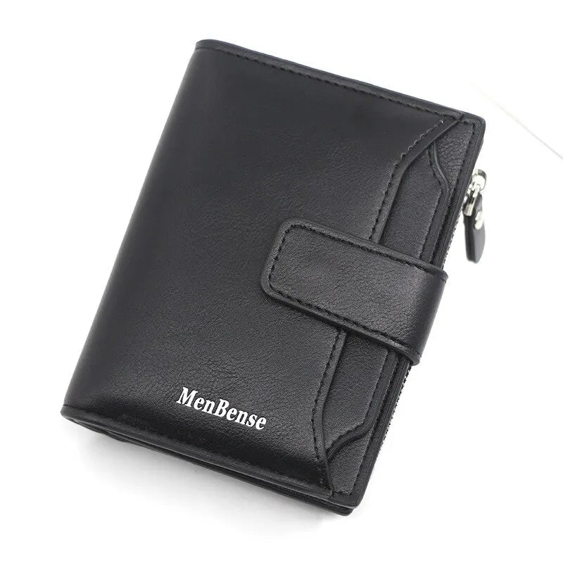 Vertical PU Leather Bifold Wallet Card Holder | Nixie